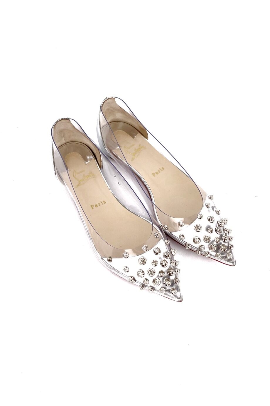 image 1 Балетки прозрачные с шипами