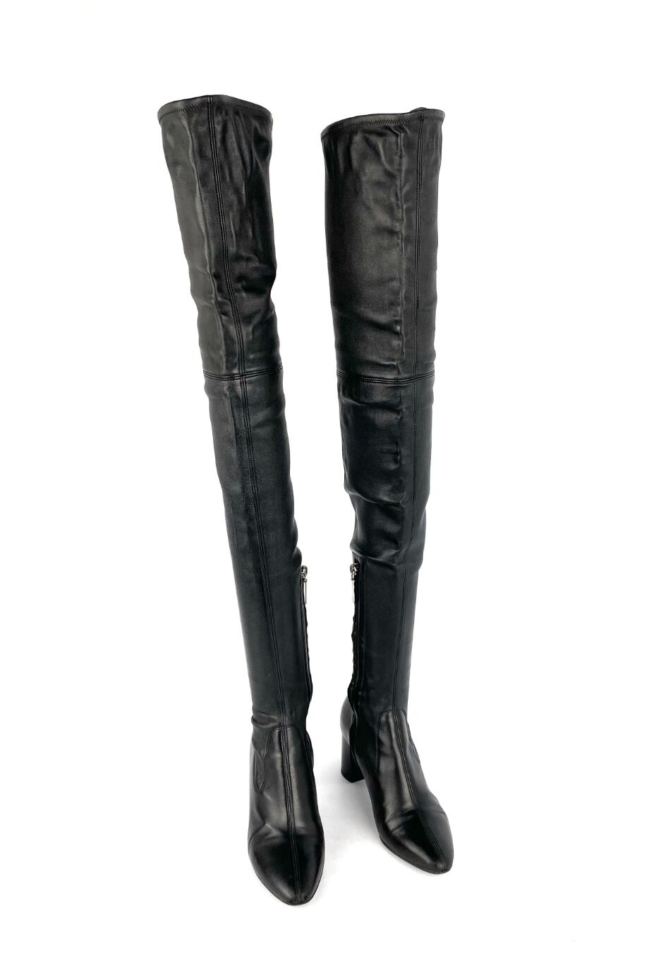 image 2 Ботфорты чёрного цвета