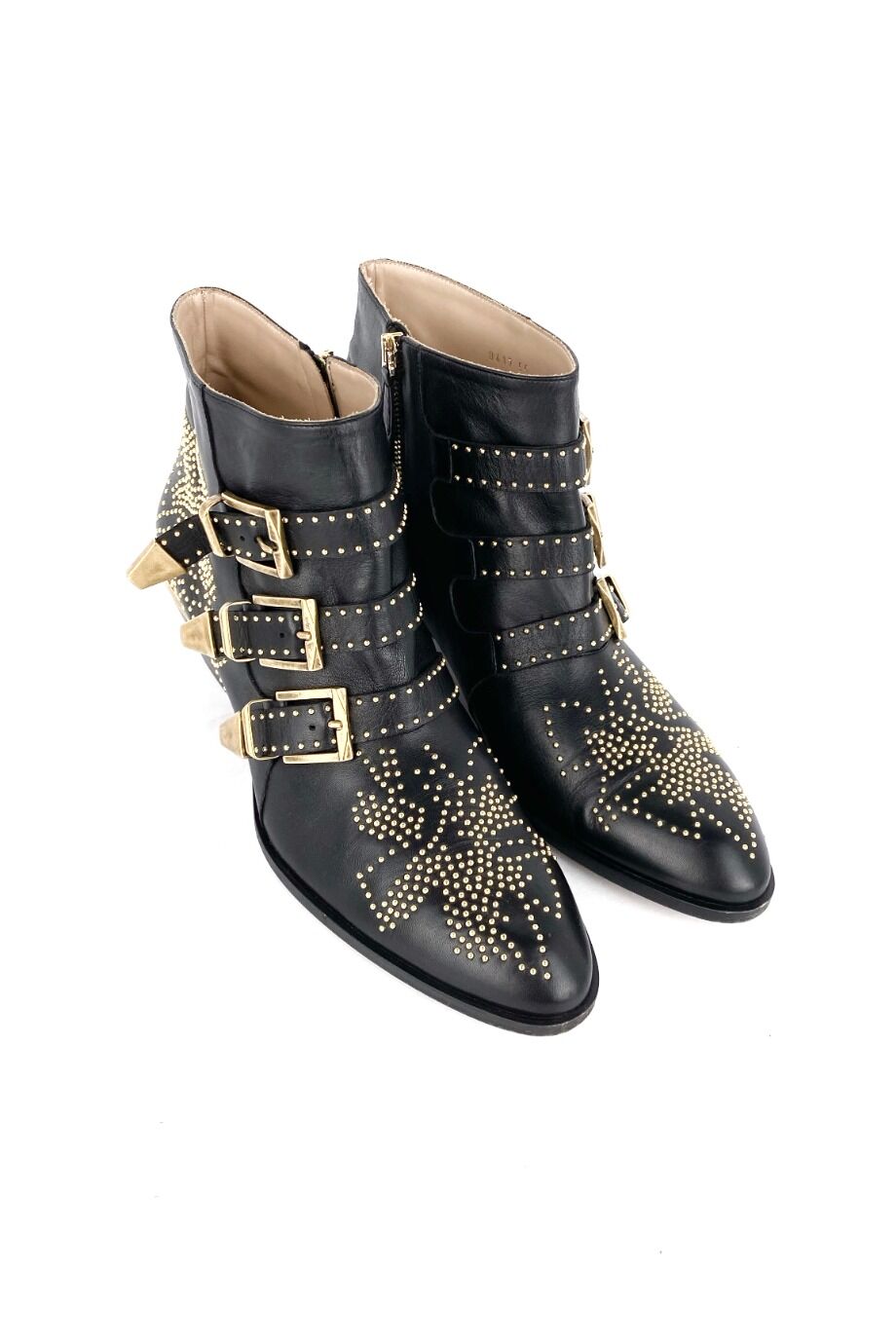 image 1 Казаки черного цвета с заклепками