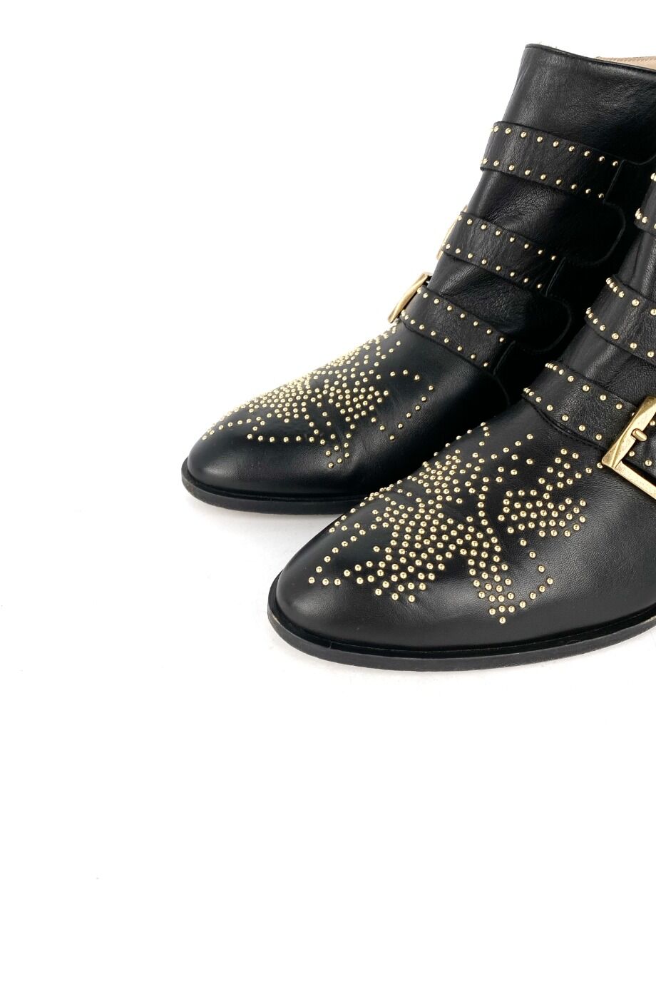 image 3 Казаки черного цвета с заклепками