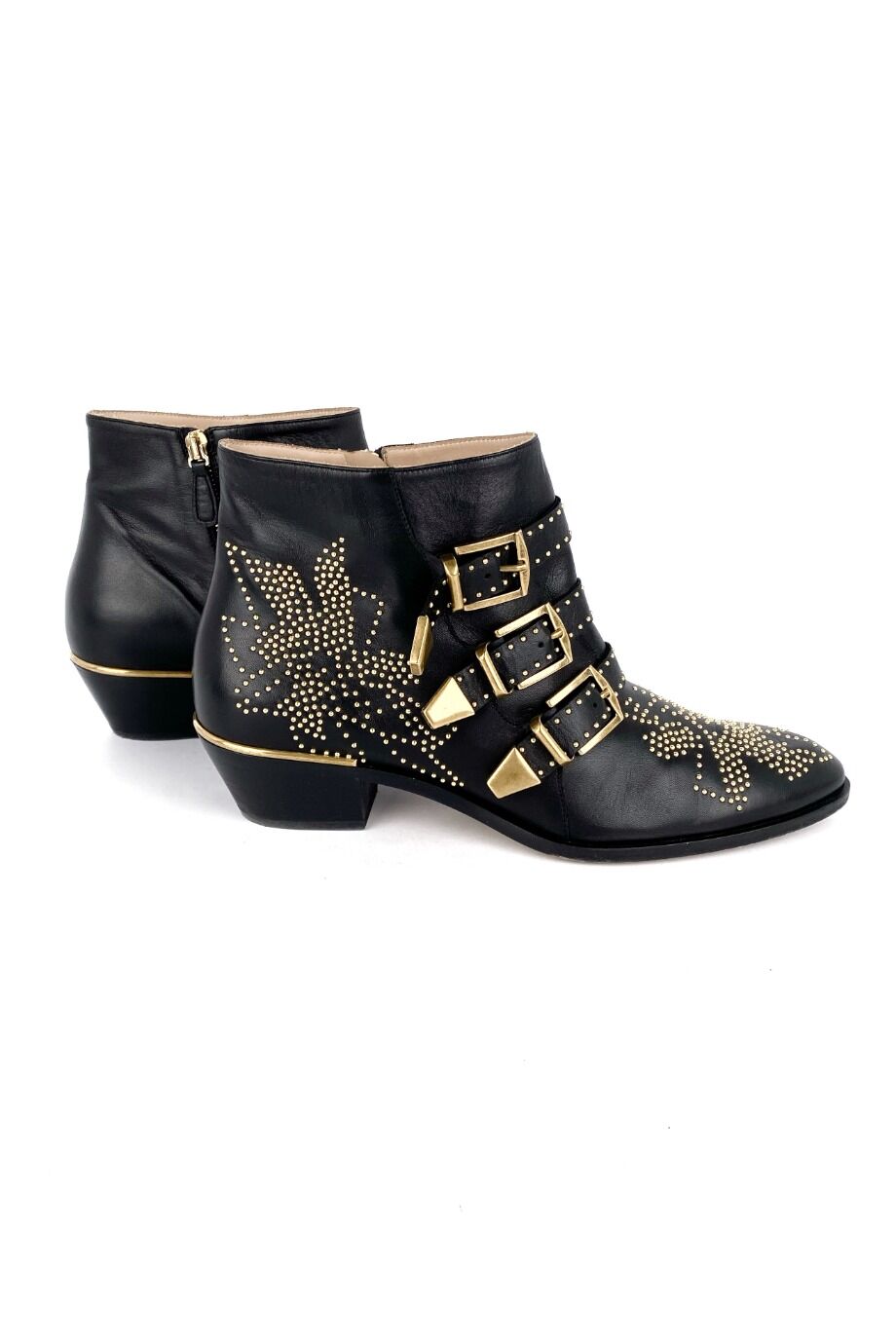 image 5 Казаки черного цвета с заклепками