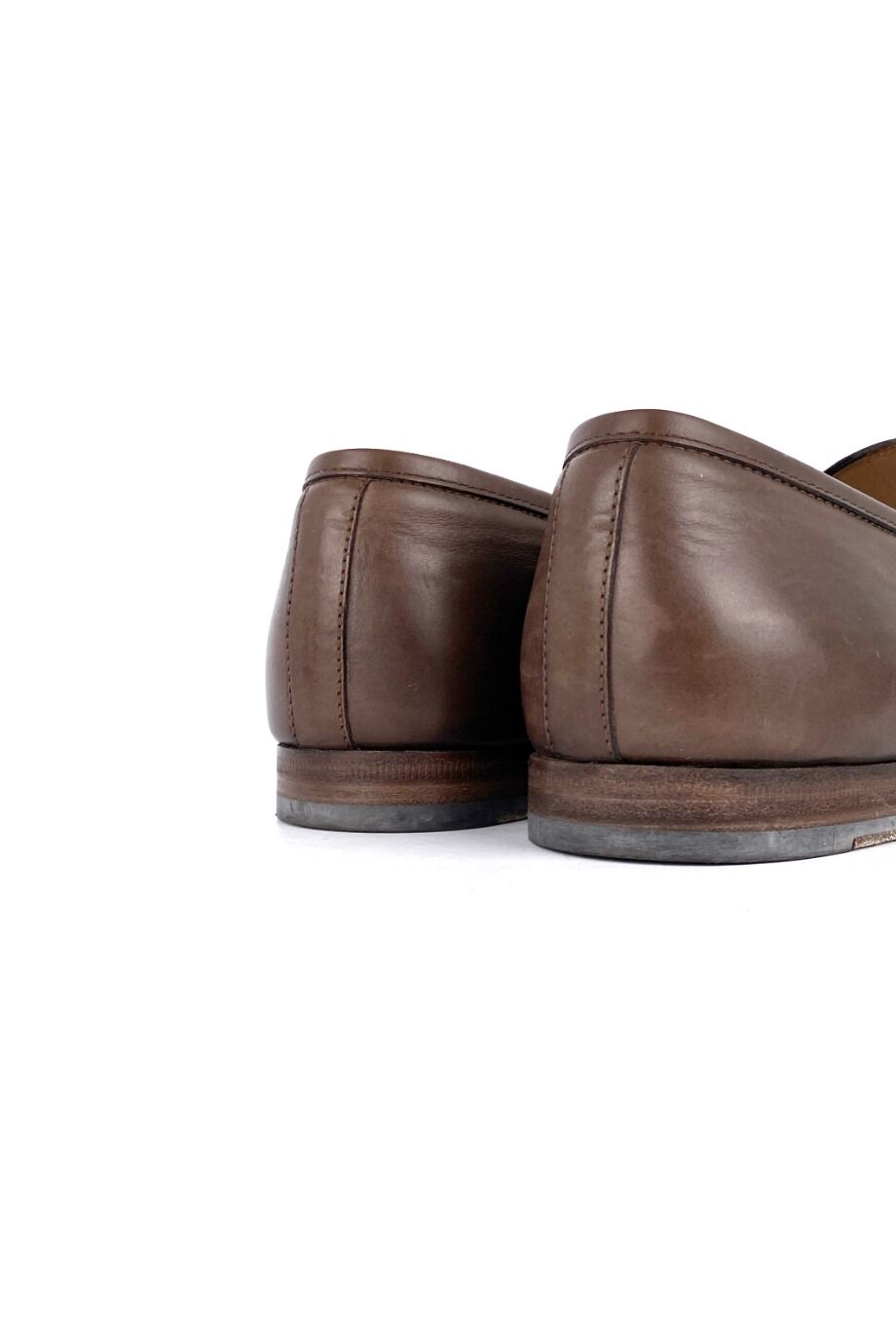 image 4 Лоферы коричневого цвета