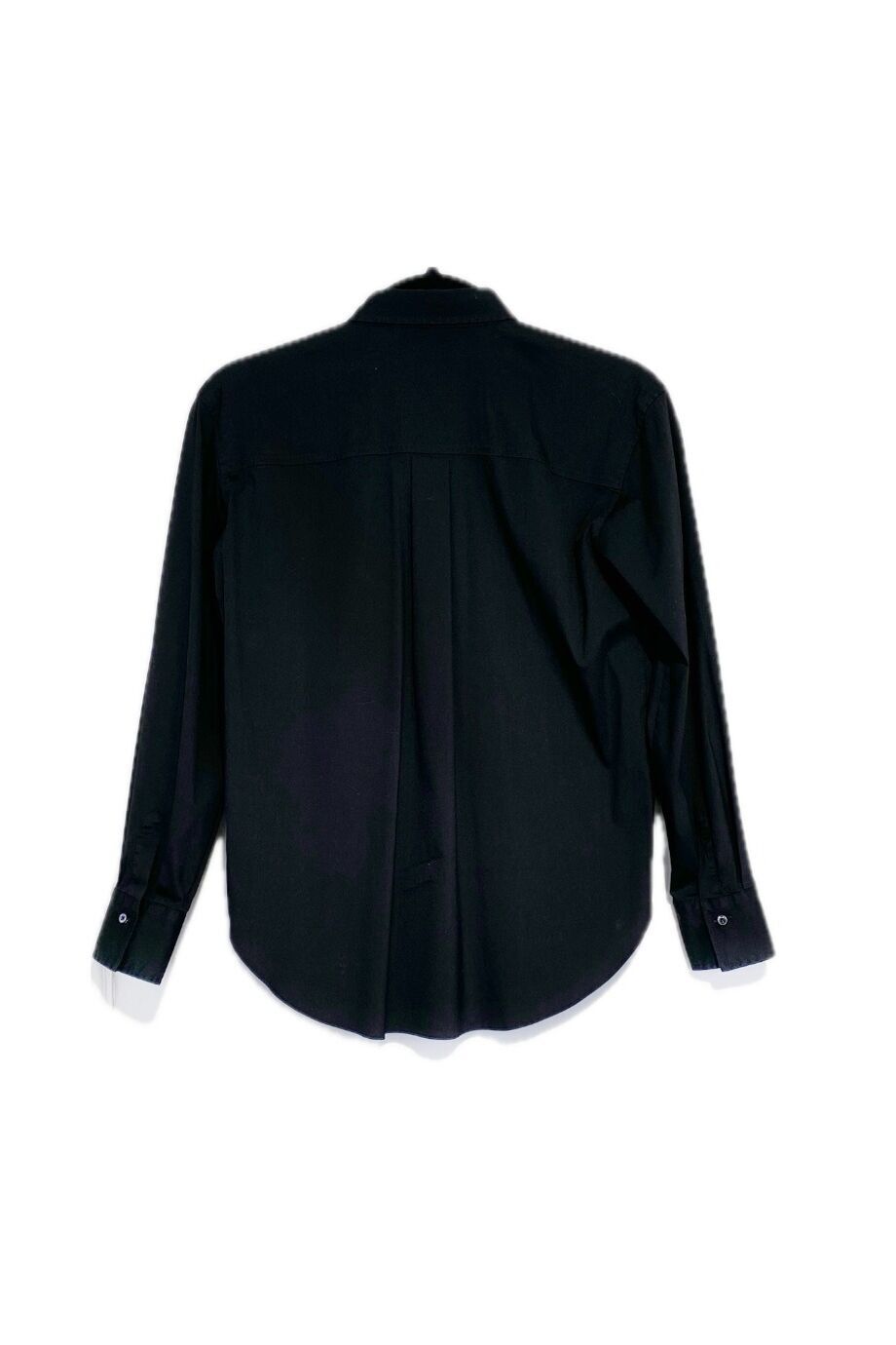image 2 Детская рубашка черного цвета с декором