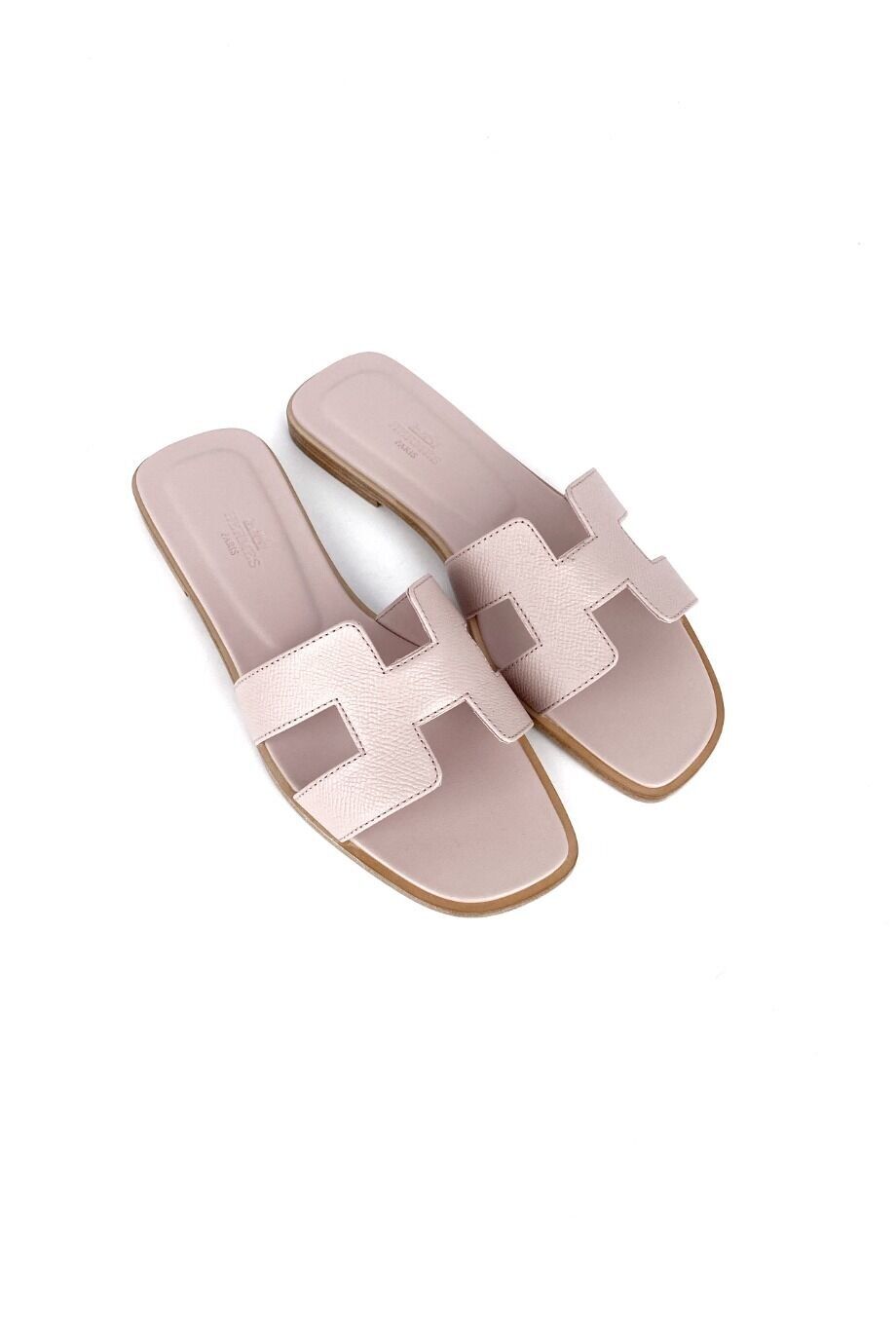 image 1 Шлепанцы Oran пудрового цвета