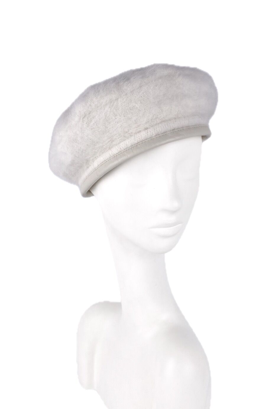 image 1 Берет белого цвета