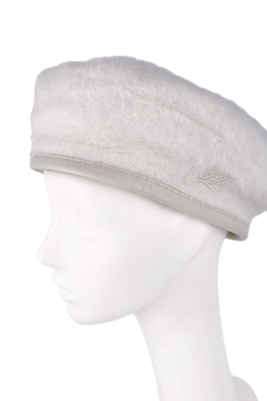 image 3 Берет белого цвета