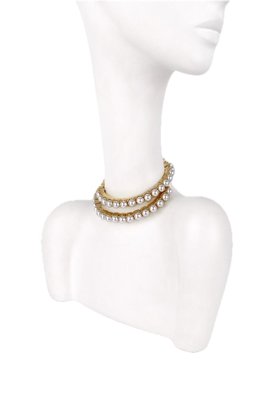 image 3 Чокер золотого цвета с жемчужинами