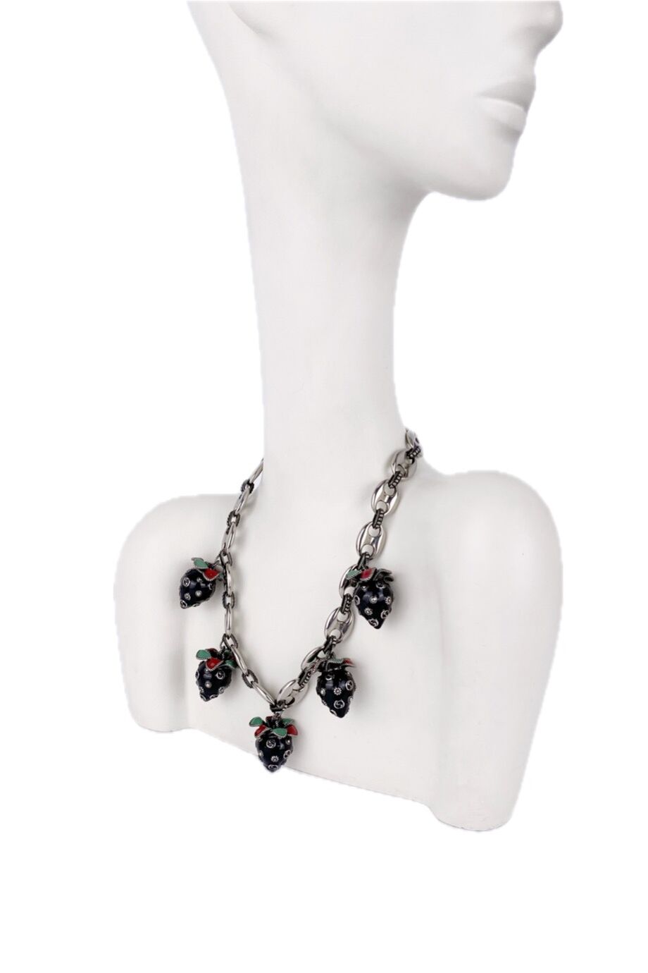 image 3 Металлическое ожерелье с ягодами