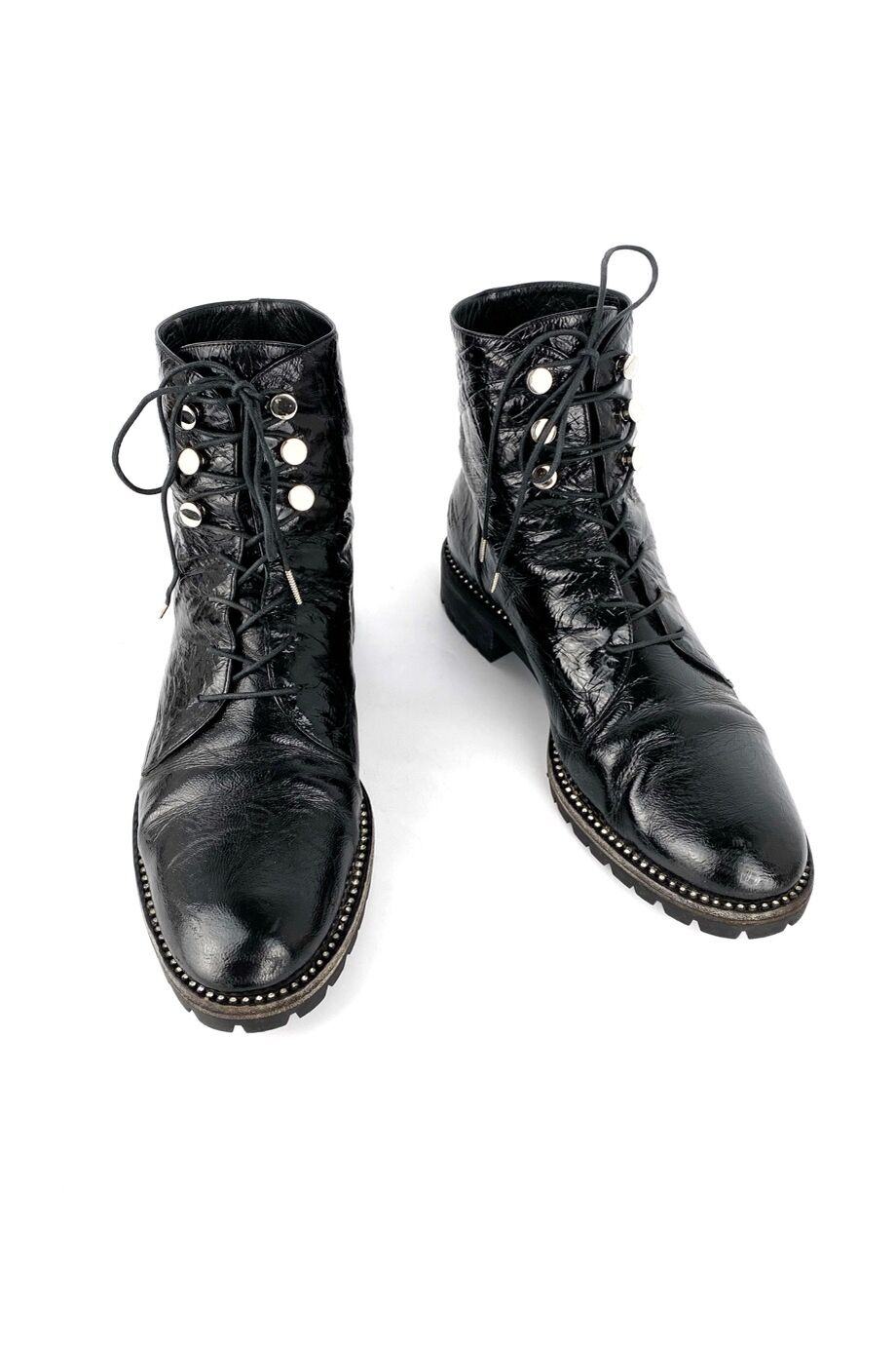 image 2 Ботинки черного цвета из лакированной кожи