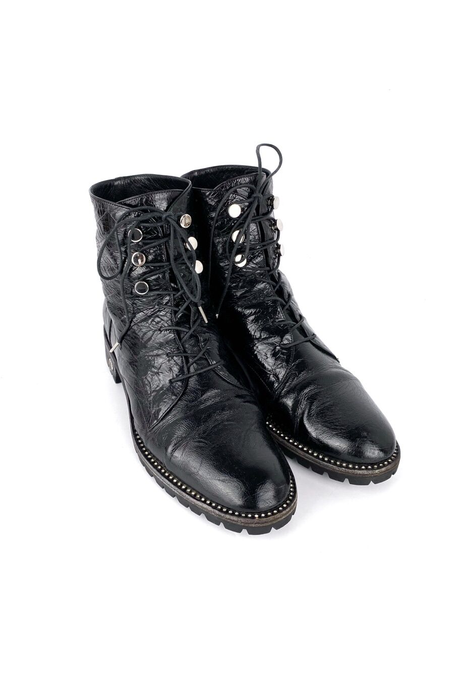 image 1 Ботинки черного цвета из лакированной кожи