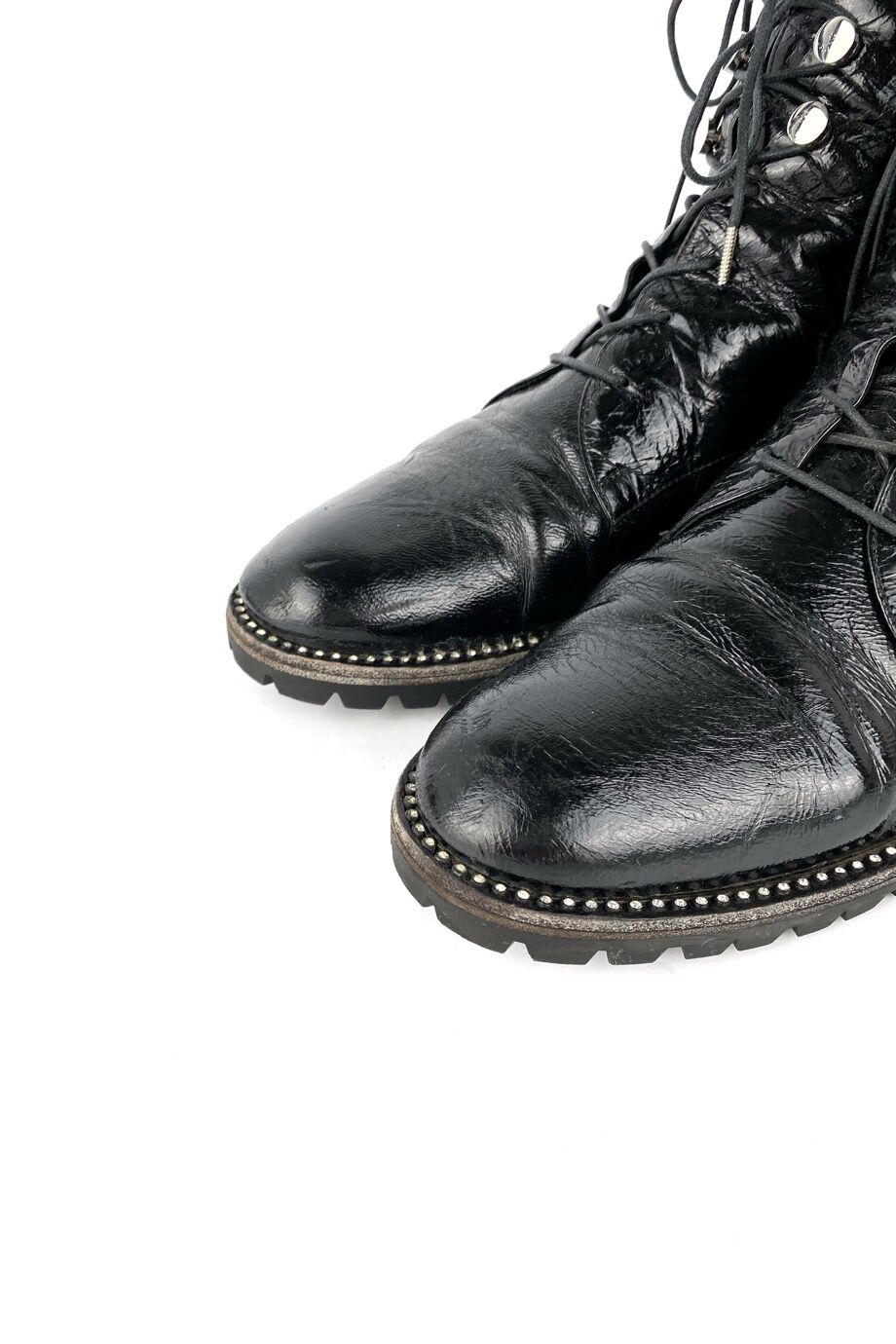 image 3 Ботинки черного цвета из лакированной кожи