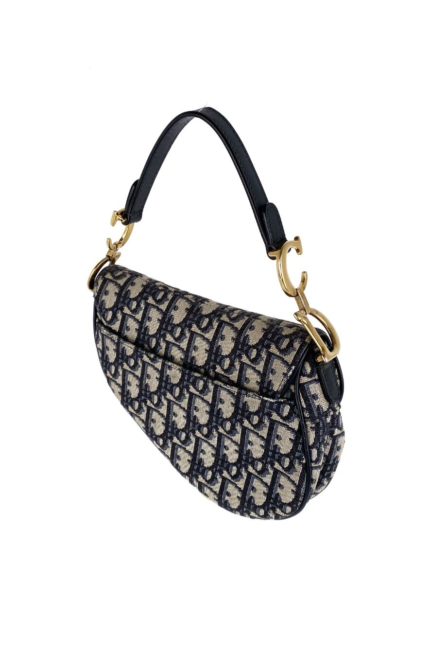 image 5 Сумка Saddle mini в монограмму с плечевым ремнем