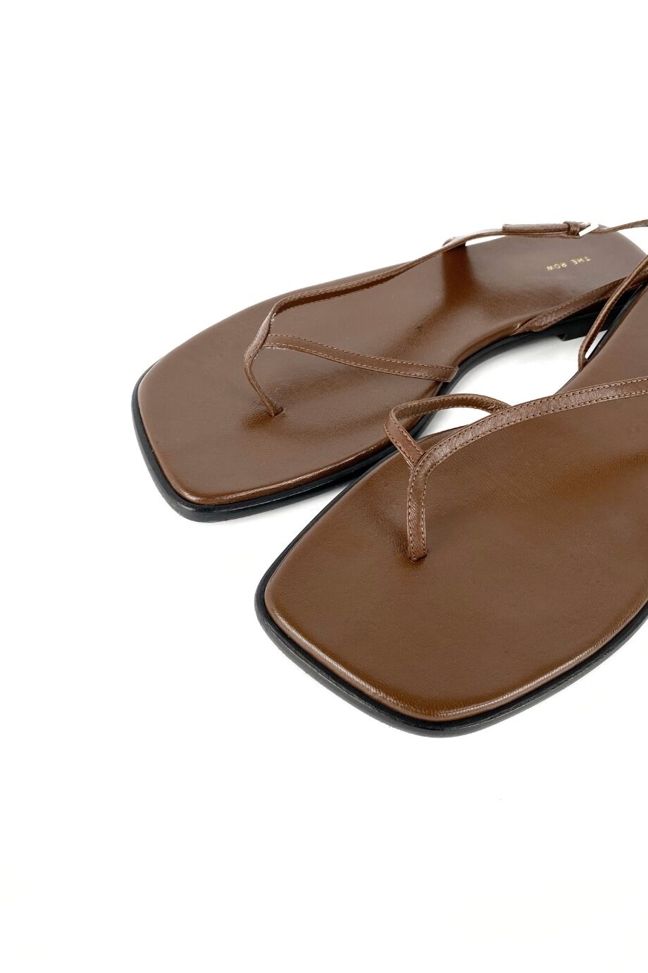 image 2 Сандалии коричневого цвета