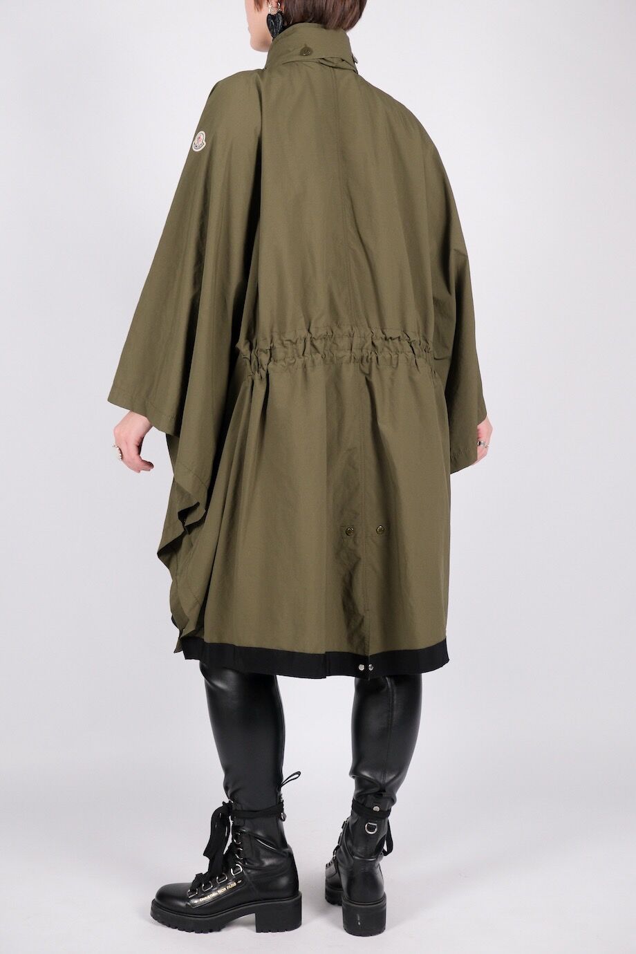 image 6 Плащ цвета хаки на кулиске