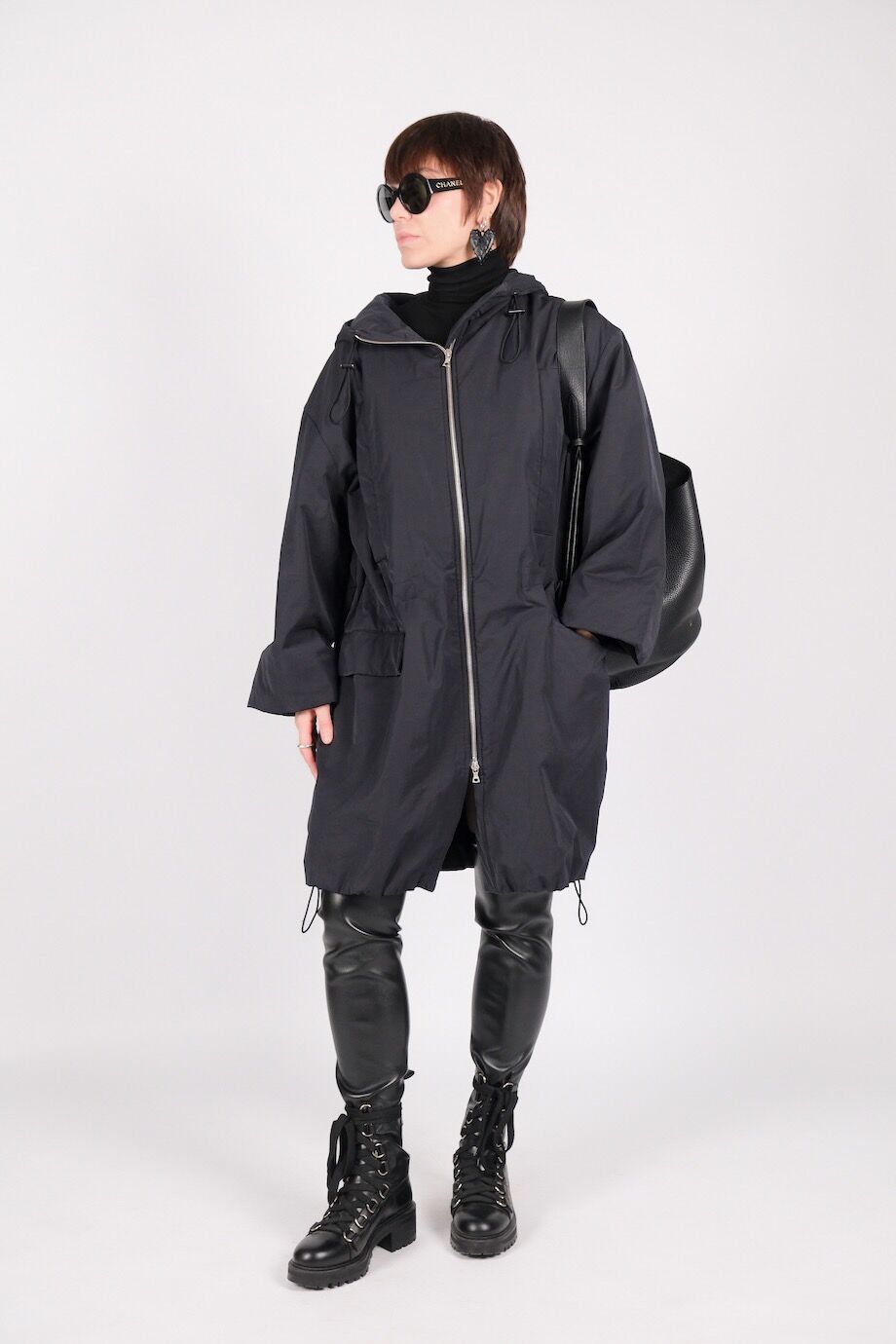 image 1 Парка тёмно-синего цвета