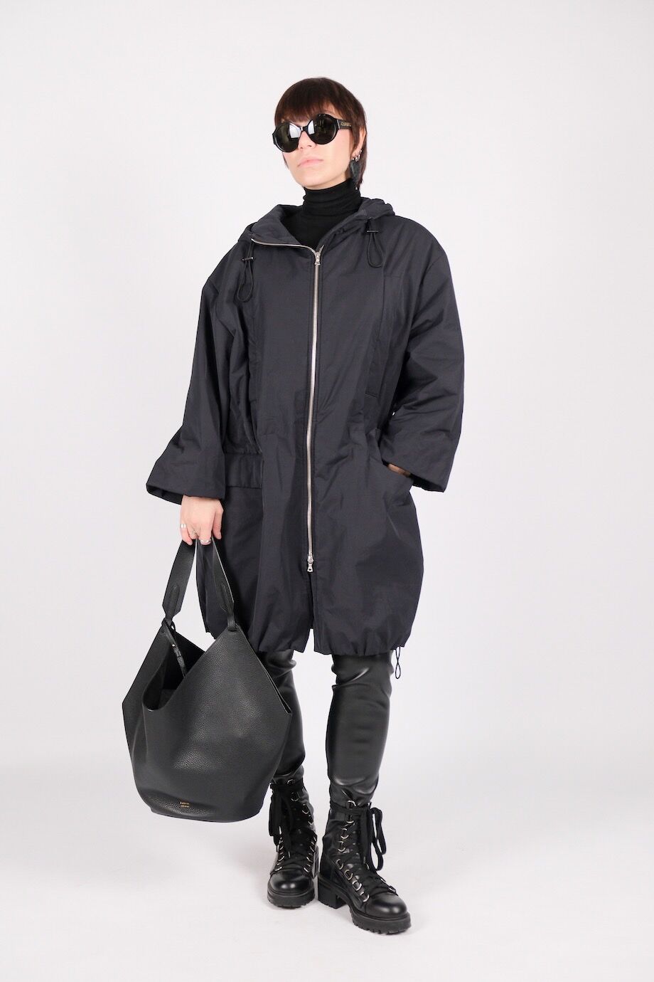 image 2 Парка тёмно-синего цвета