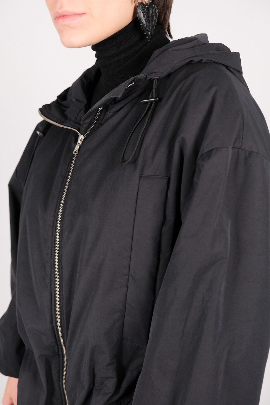 image 6 Парка тёмно-синего цвета