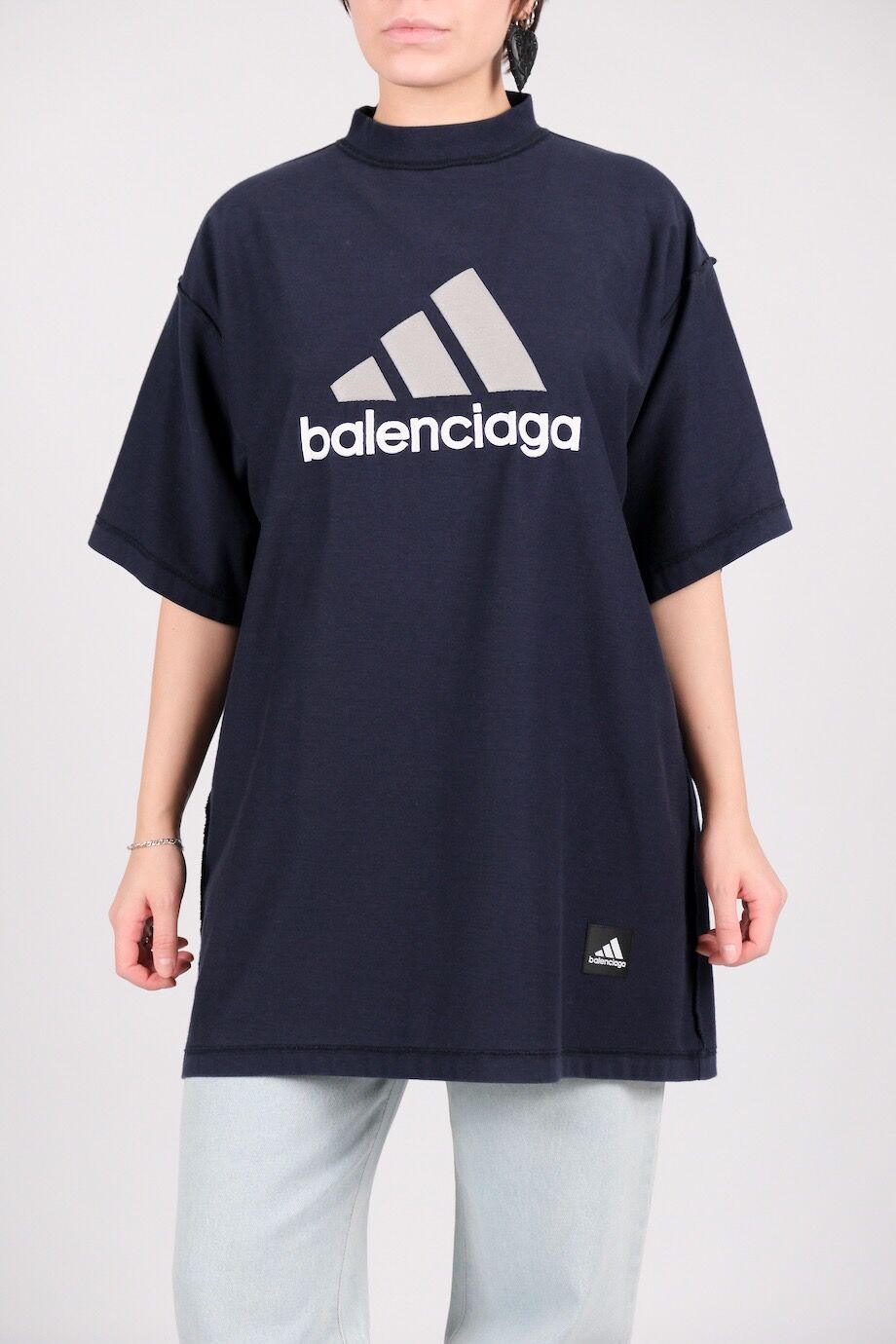 image 1 Футболка синего цвета с белым лого