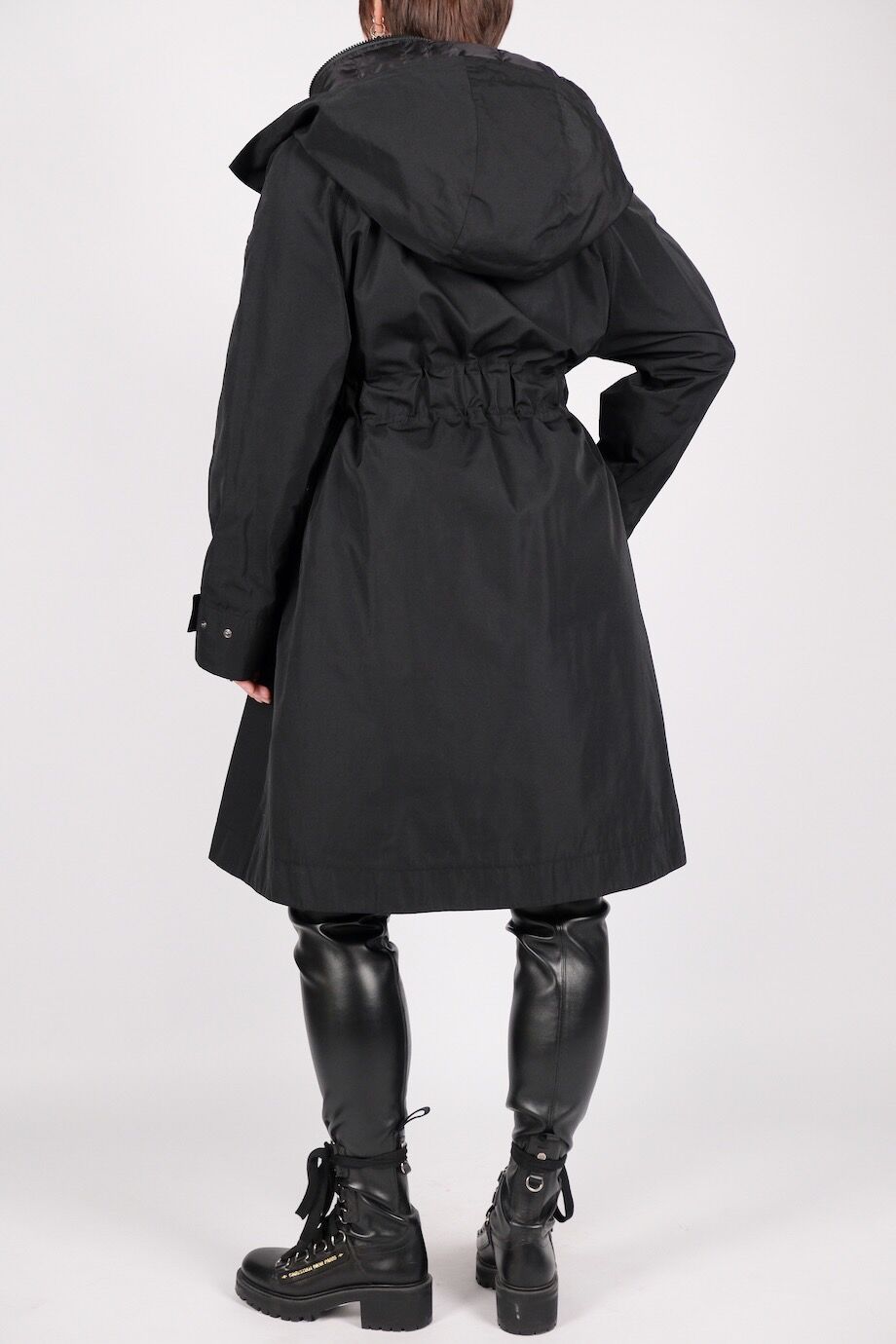 image 3 Парка со съёмным жилетом чёрного цвета