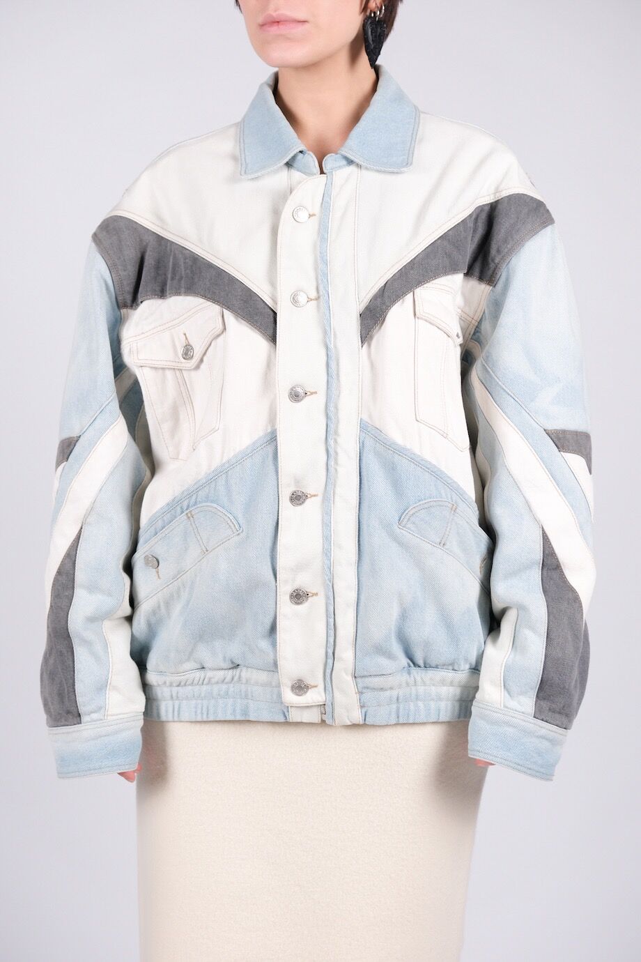 image 1 Джинсовая  утеплённая куртка