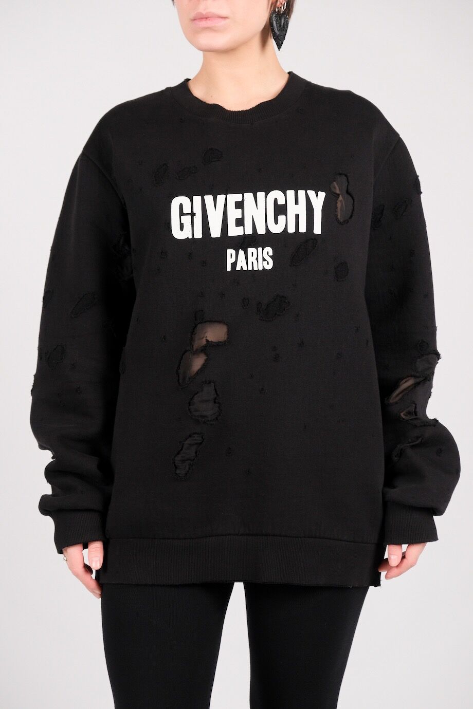 image 2 Свитшот черного цвета с лого