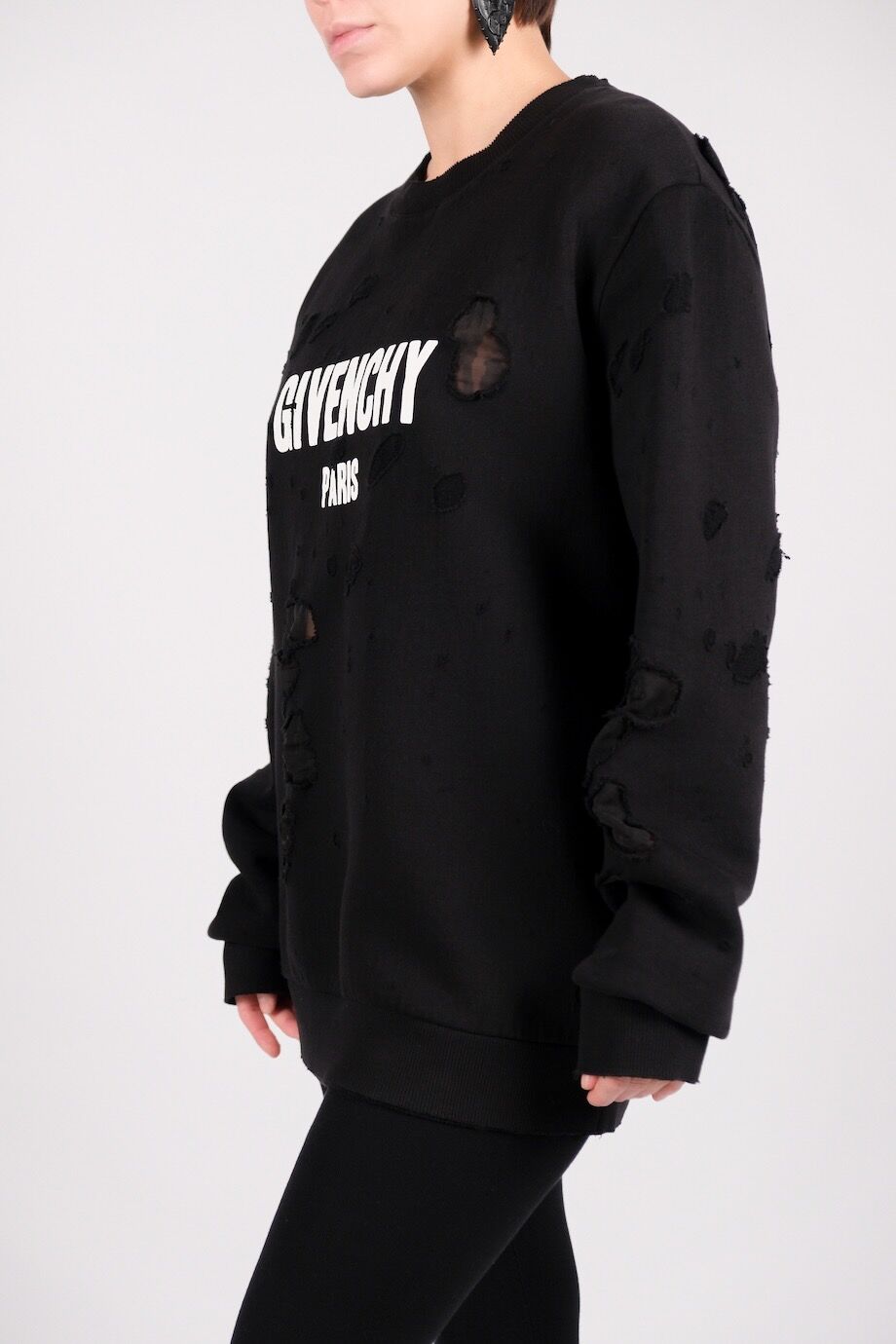 image 3 Свитшот черного цвета с лого