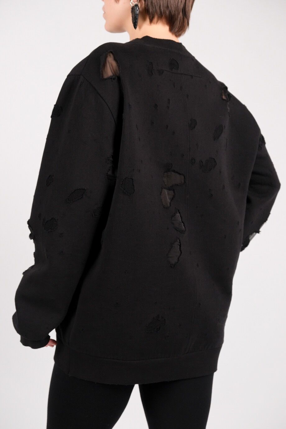 image 4 Свитшот черного цвета с лого