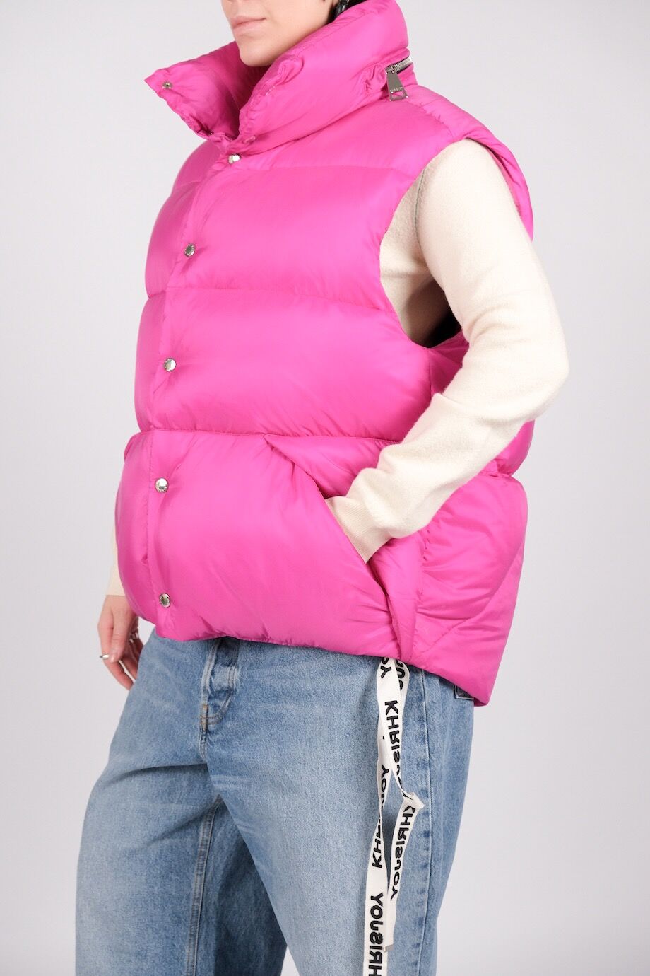 image 3 Жилет цвета фуксии