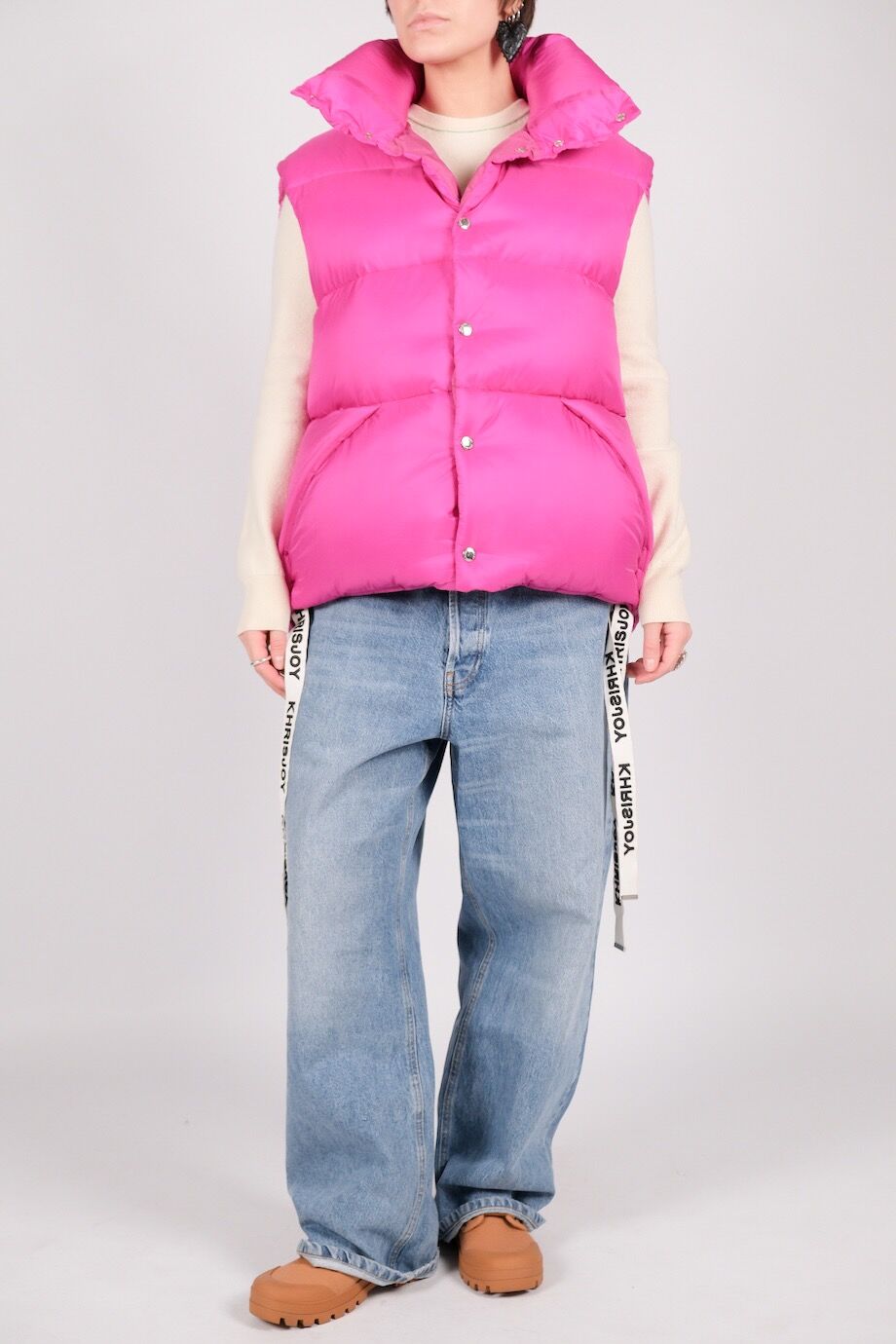 image 1 Жилет цвета фуксии