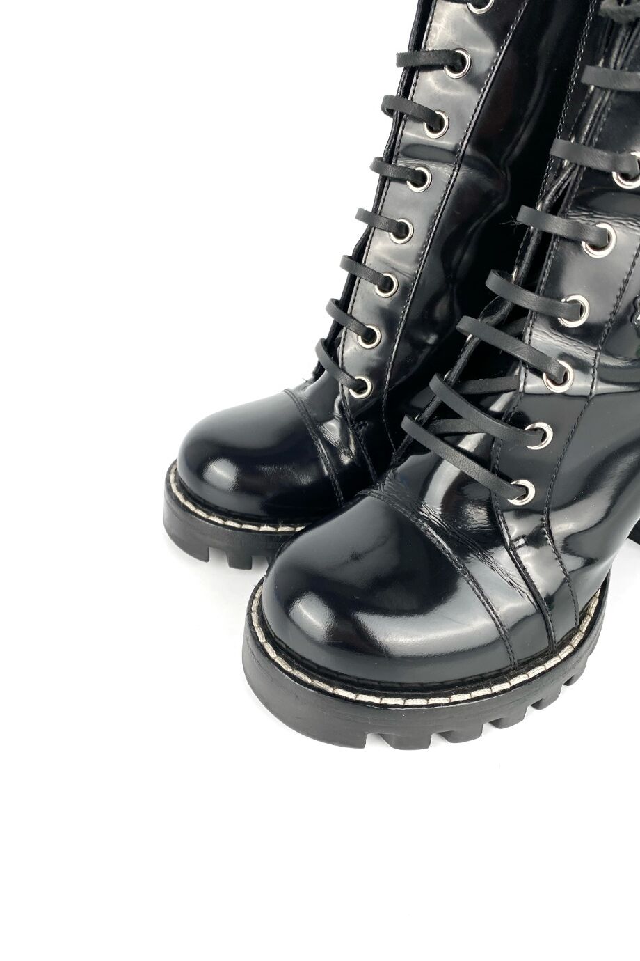 image 3 Ботильоны черного цвета с апплицацией