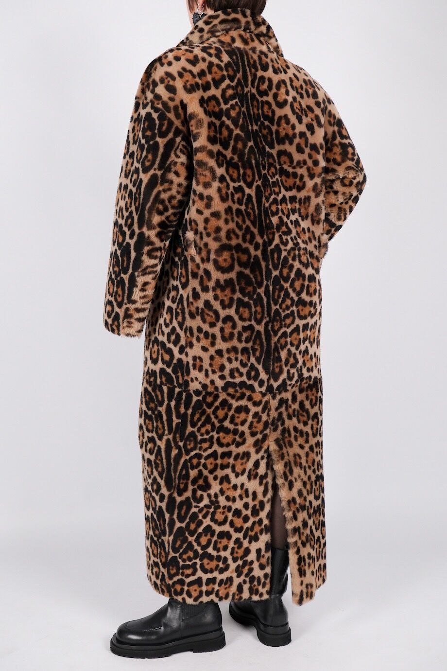 image 3 Двусторонняя дубленка леопардовой расцветки