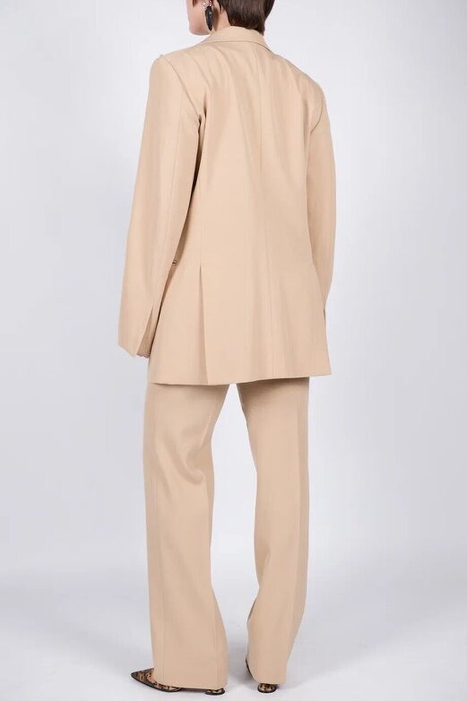image 3 Брючный костюм бежевого цвета