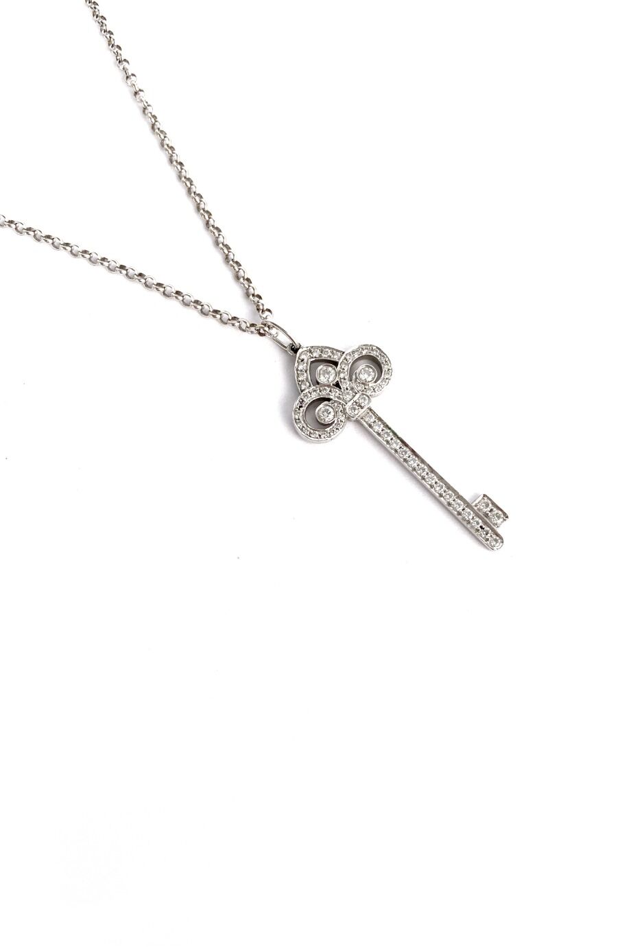 image 2 Подвеска Fleur de Lis платина, бриллианты