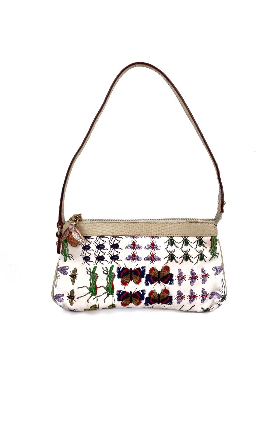 image 1 Сумочка из сатина с принтом насекомые