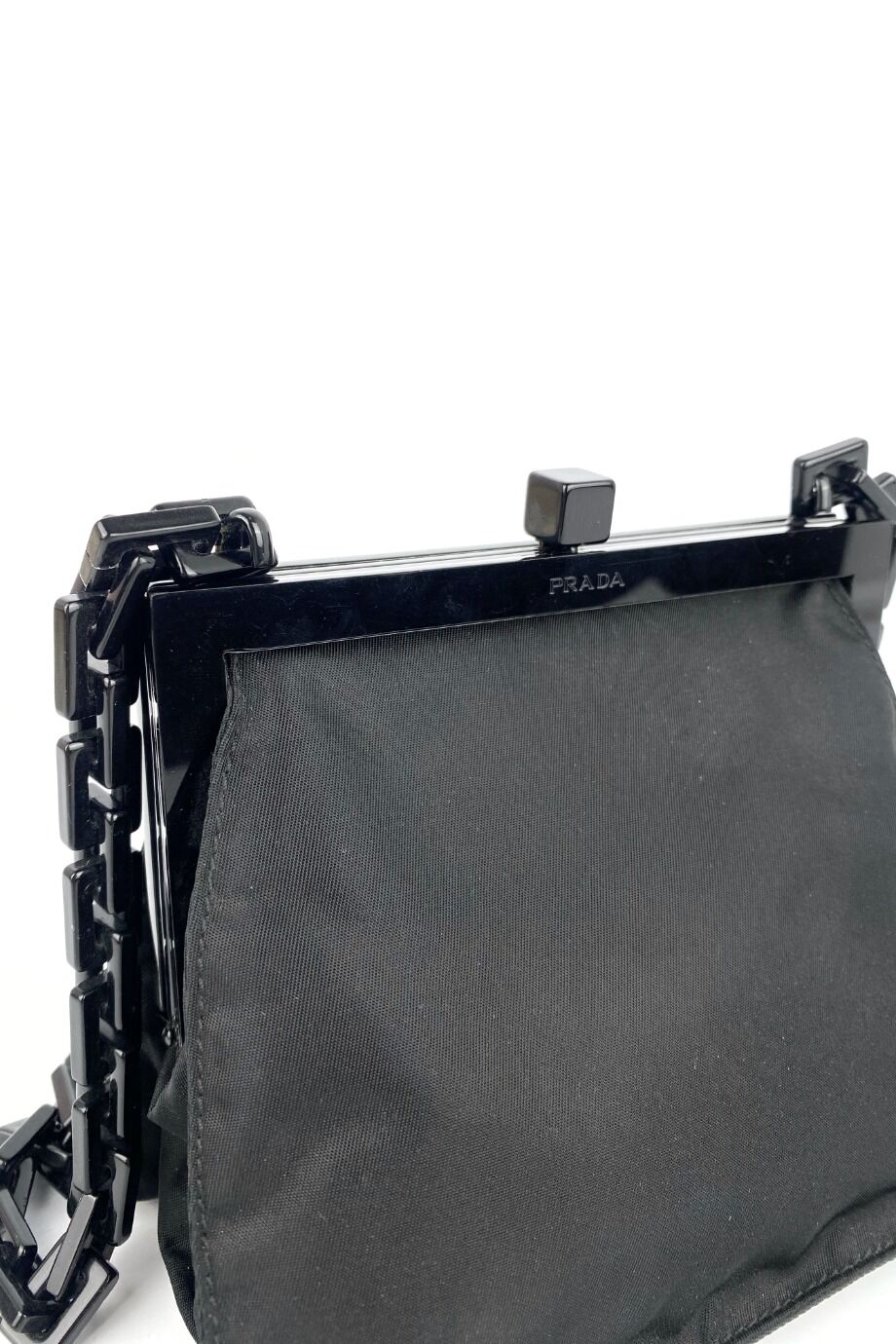 image 3 Сумочка из нейлона с цепочкой