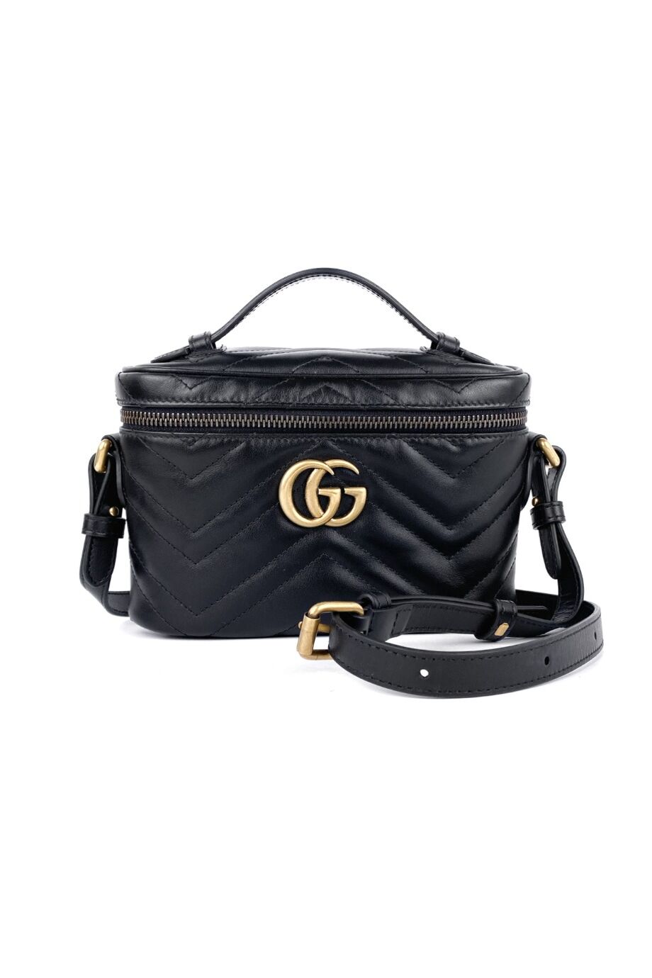 image 1 Сумка GG Marmont Vanity чёрного цвета
