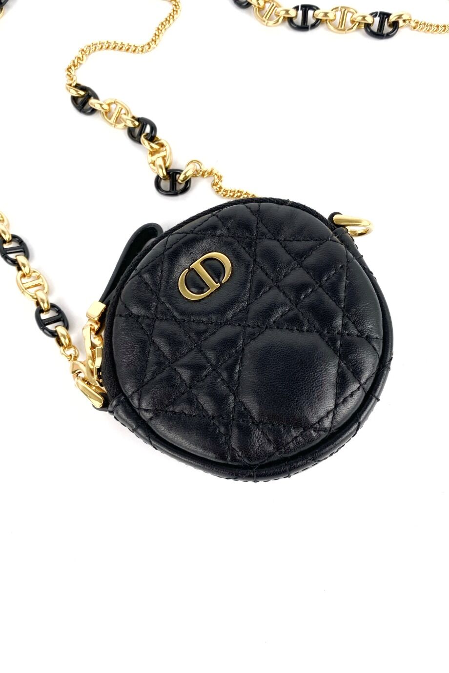 image 2 Монетница Caro чёрного цвета на цепочке