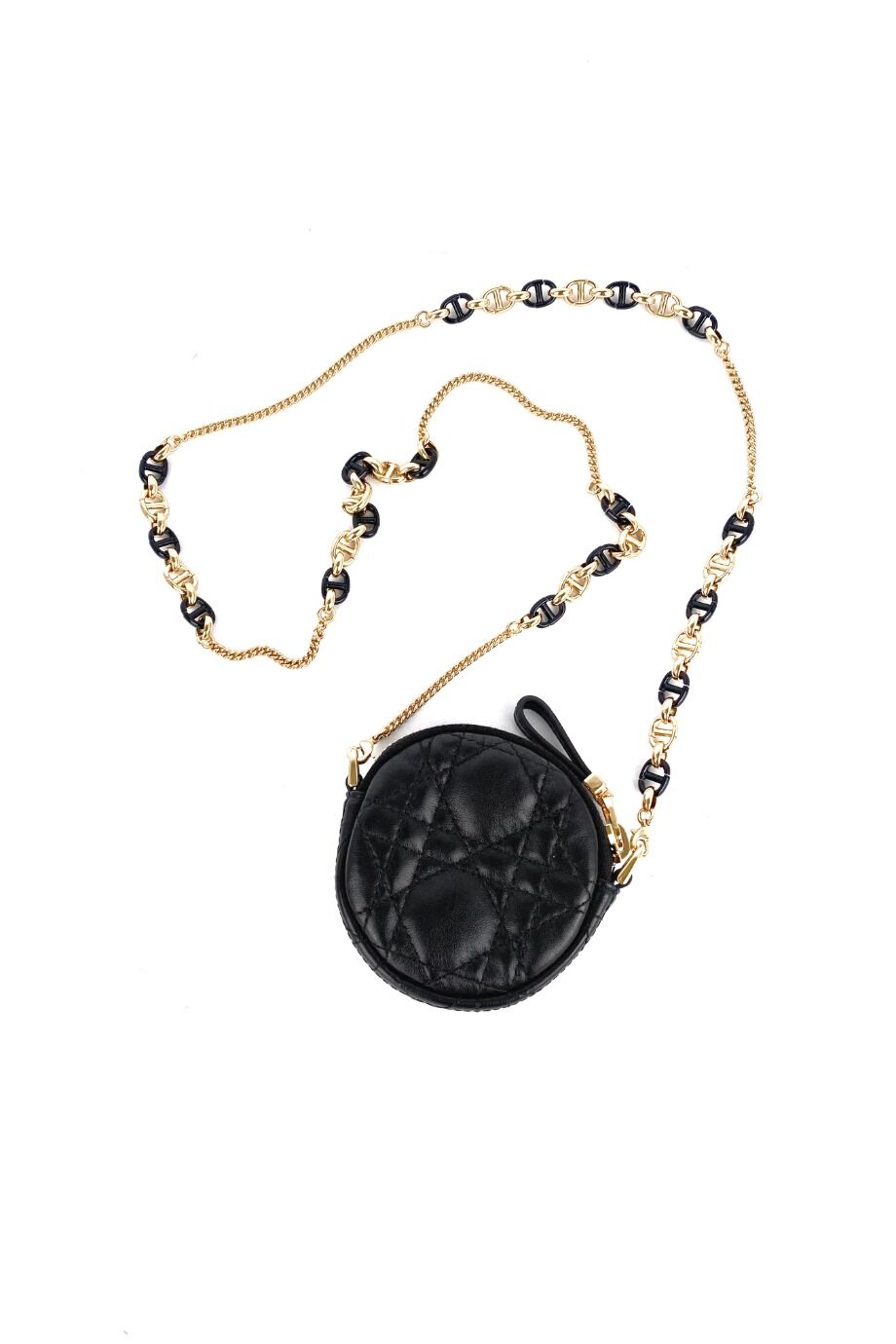 image 4 Монетница Caro чёрного цвета на цепочке