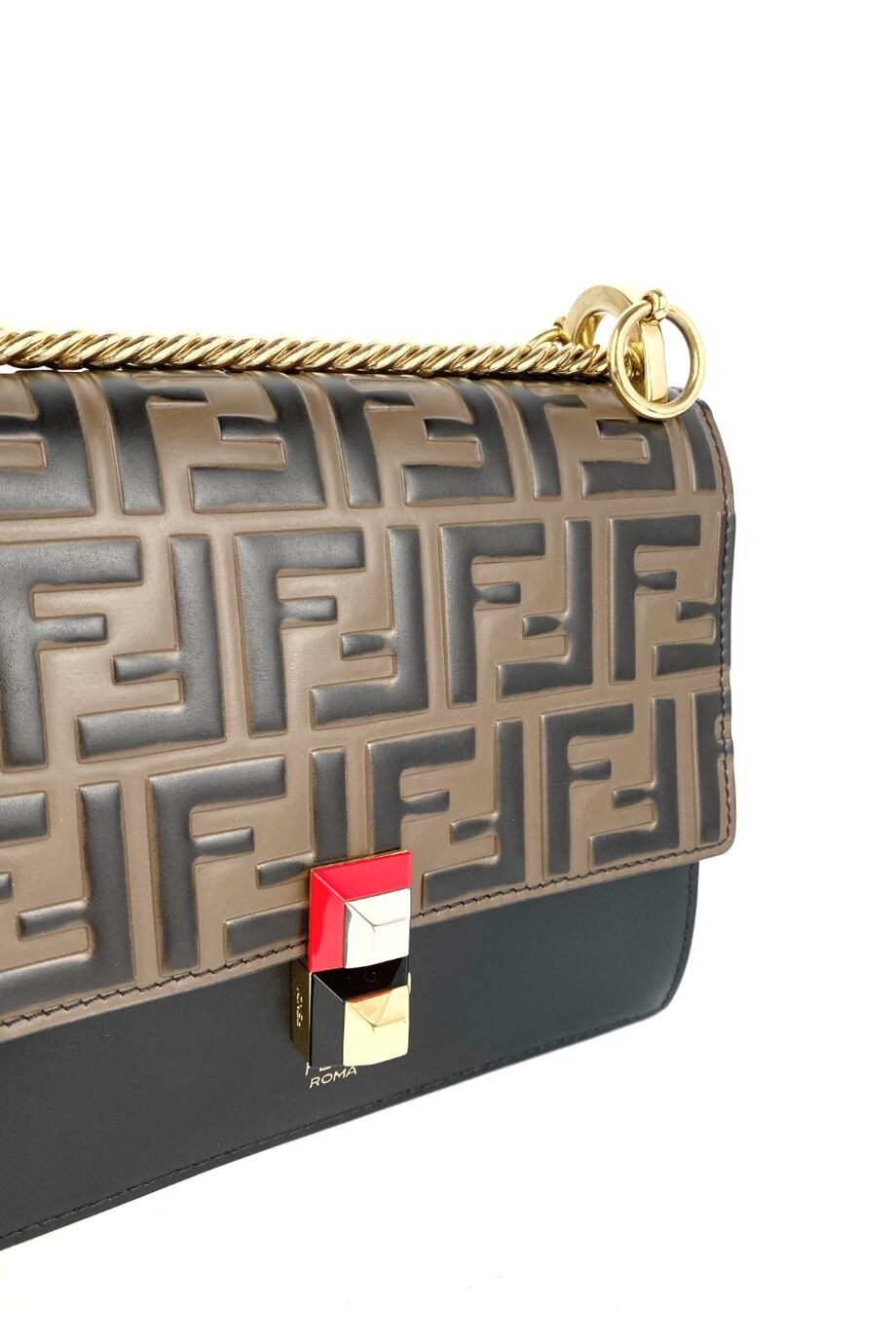 image 3 Сумка Kan I черного цвета с монограммой