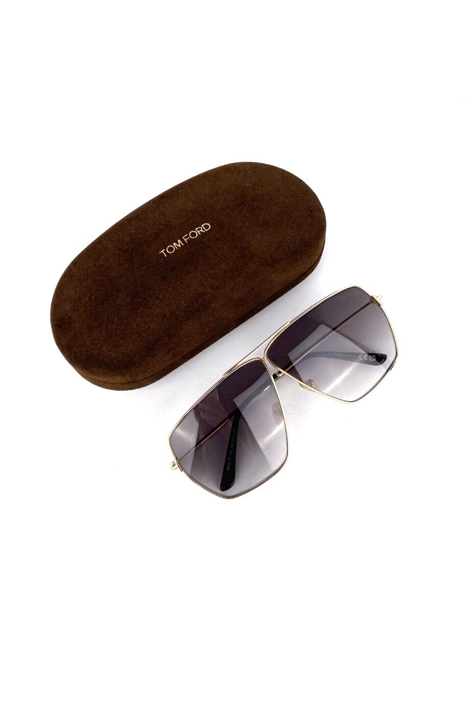 image 4 Очки Stella в тонкой золотой оправе