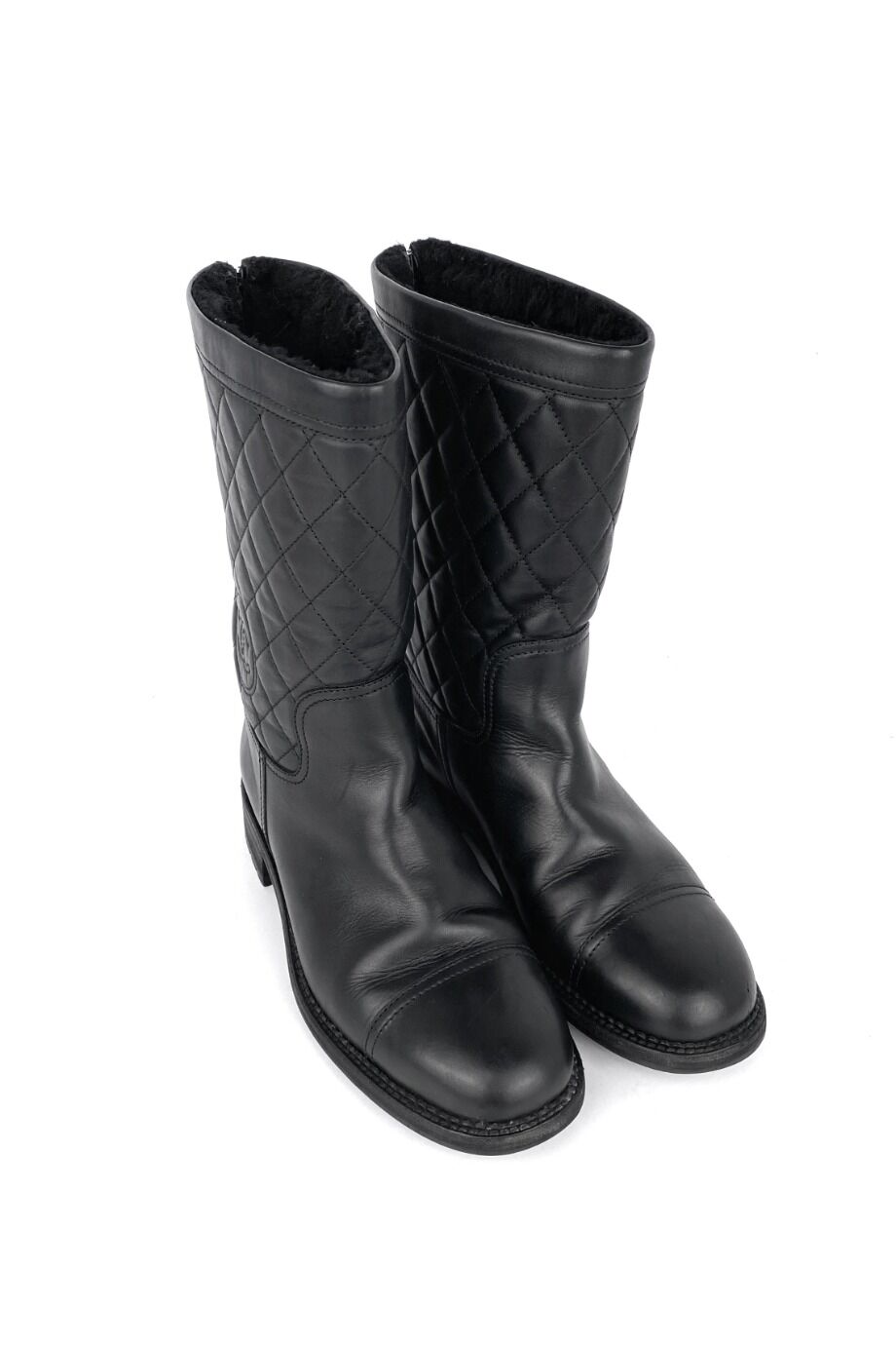 image 1 Сапоги черного цвета на меху