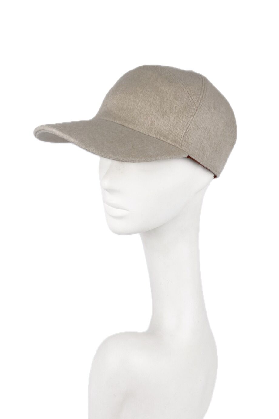 image 2 Кепка из кашемира бежевого цвета