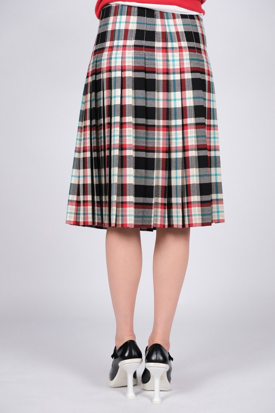 image 5 Юбка плиссе в клетку