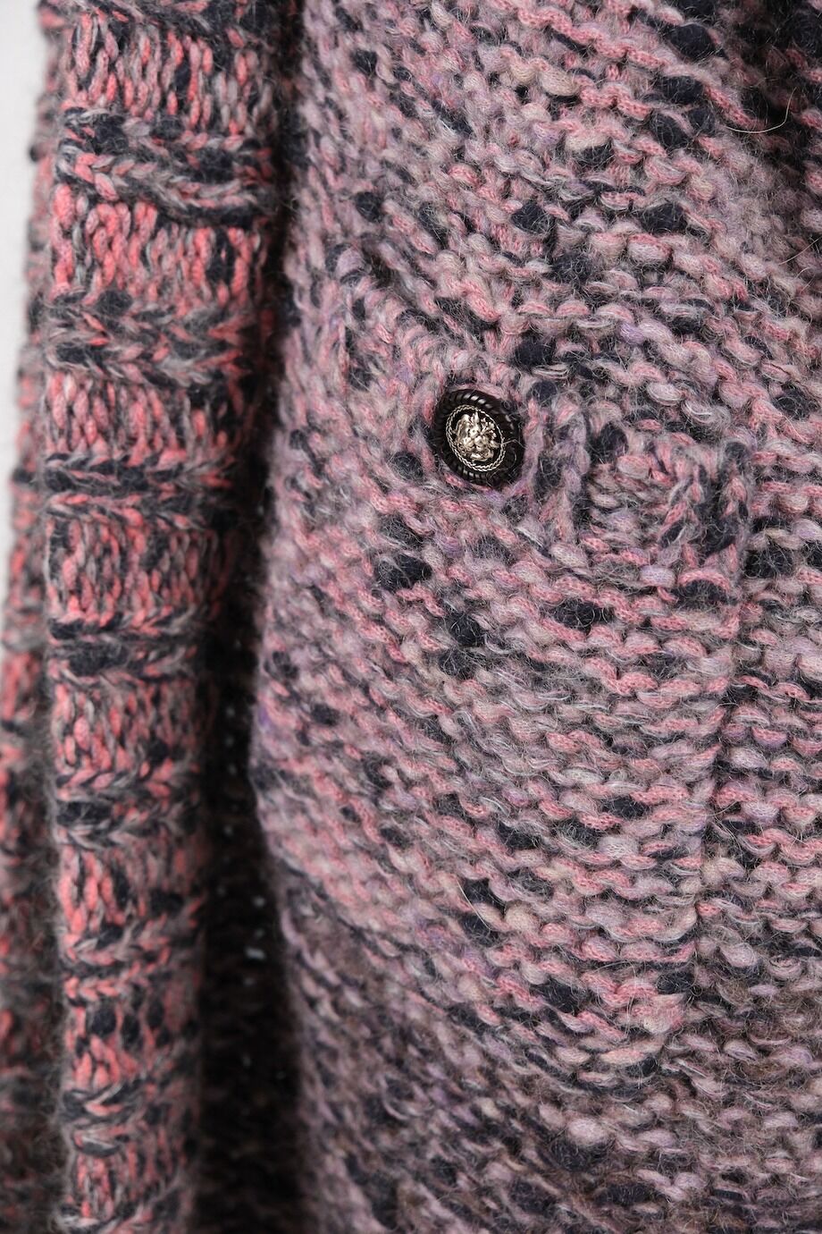 image 7 Кардиган крупной вязки с молниями на рукавах