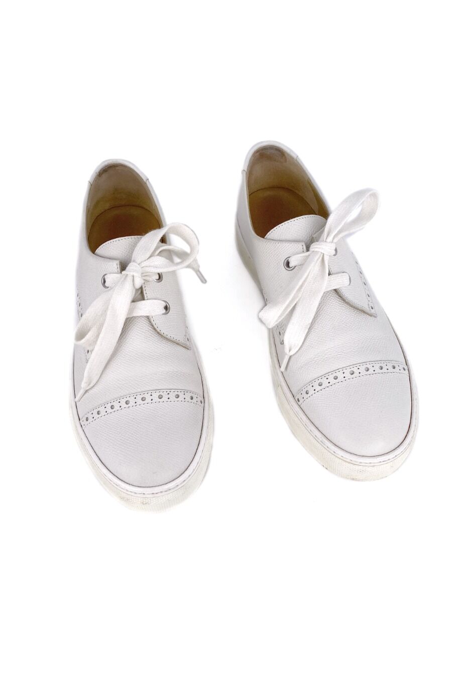 image 2 Кеды белого цвета с перфорацией