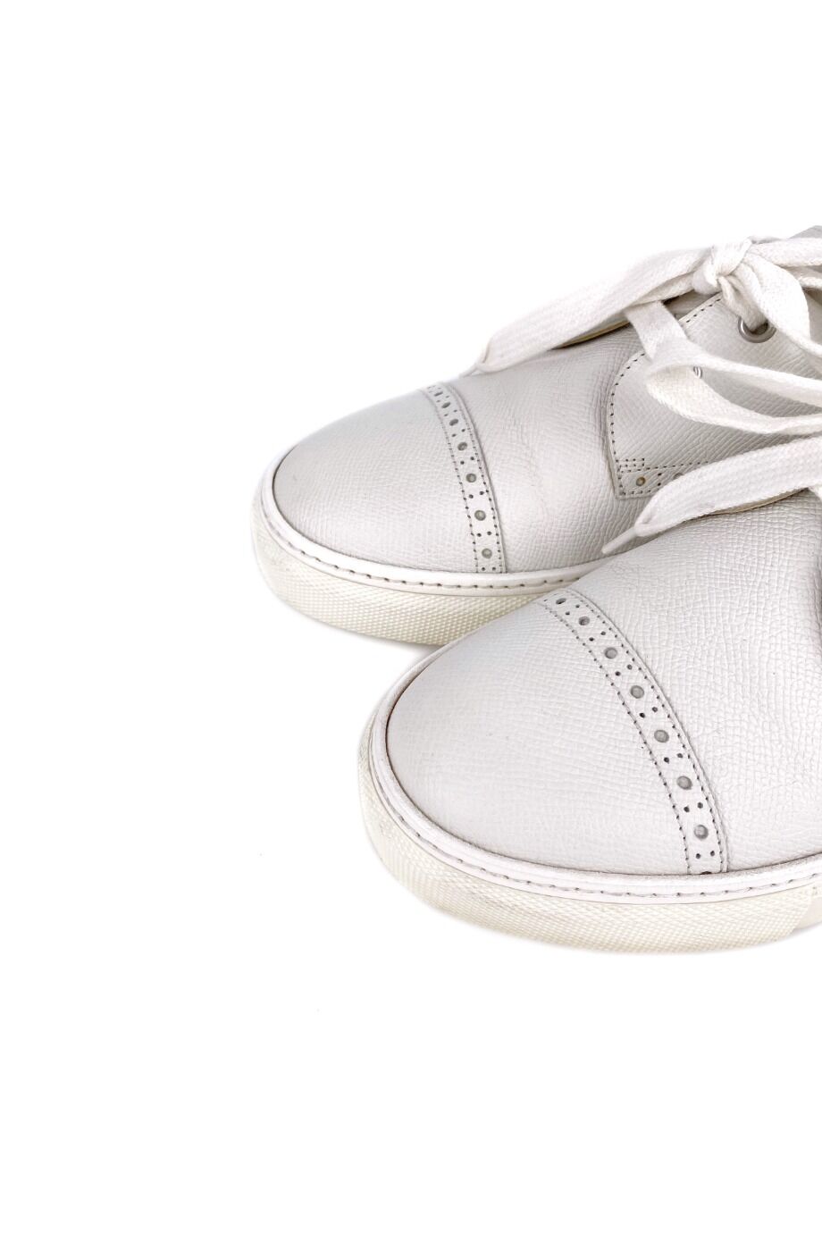 image 3 Кеды белого цвета с перфорацией