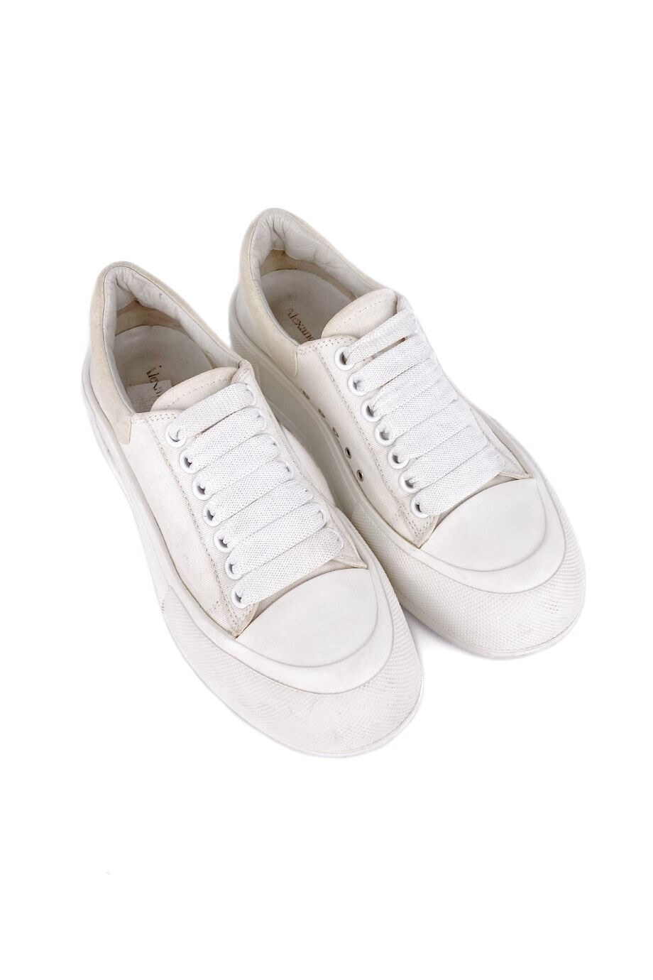 image 1 Кеды молочного цвета на толстой подошве