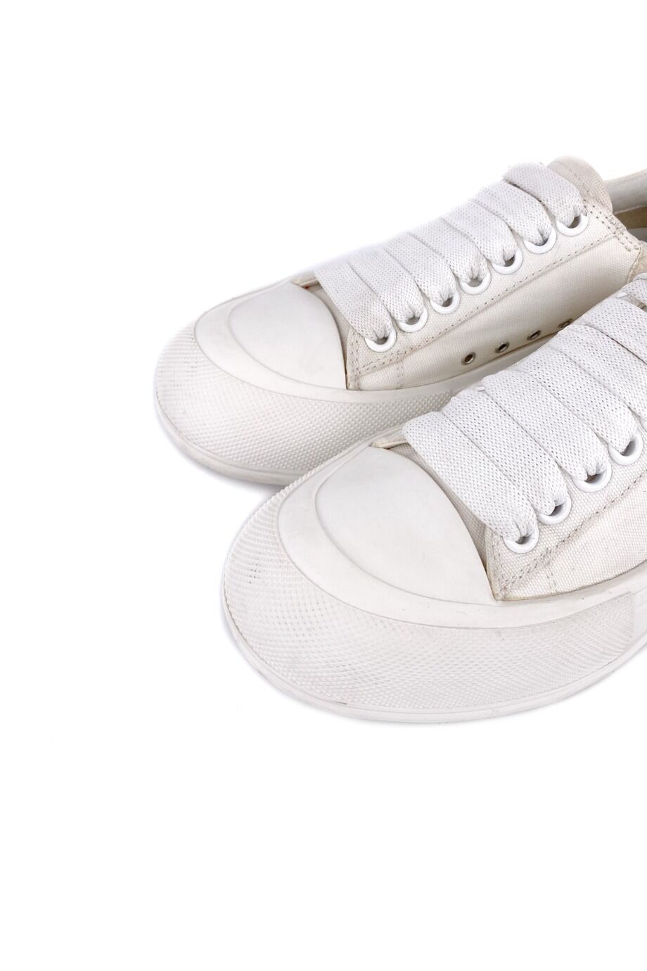 image 3 Кеды молочного цвета на толстой подошве