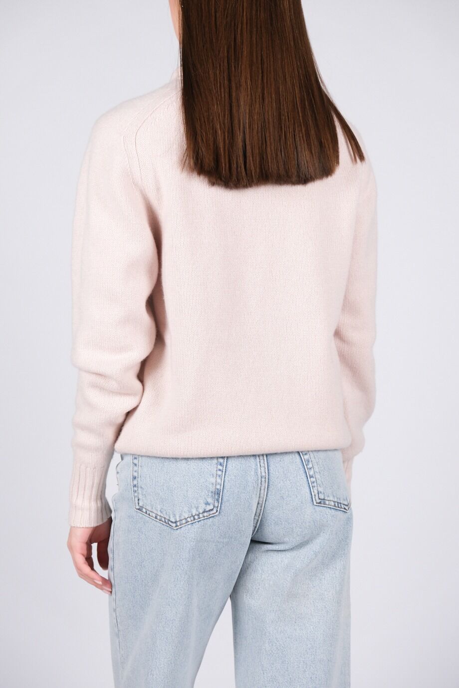 image 3 Кашемировый свитер с горлом бежевого цвета