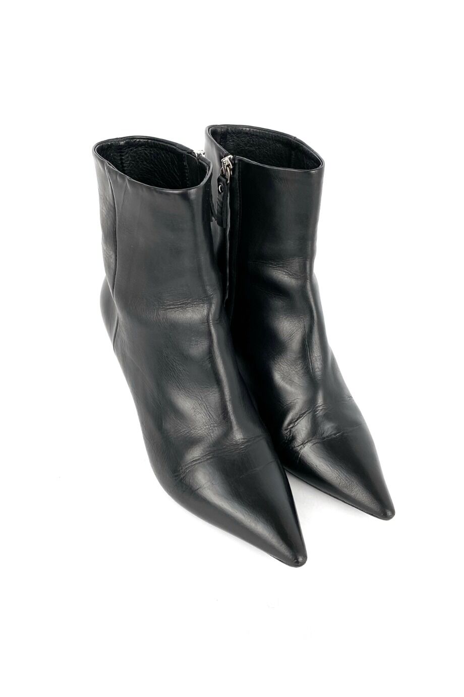 image 1 Ботильоны черного цвета на металлическом каблуке